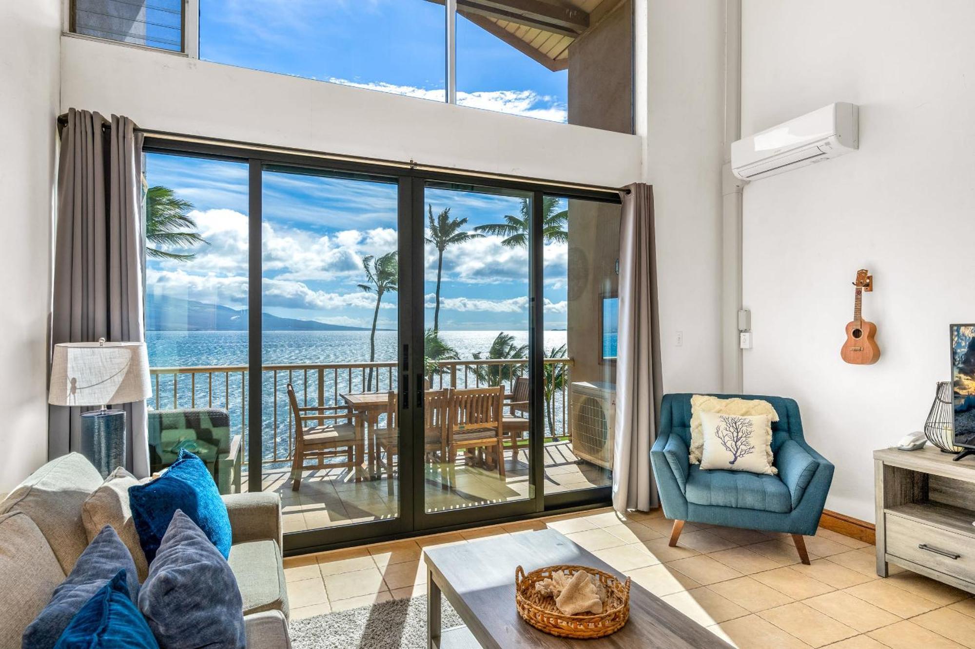 فيلا New Oceanfront Penthouse At Maalaea In South Maui Wailuku المظهر الخارجي الصورة